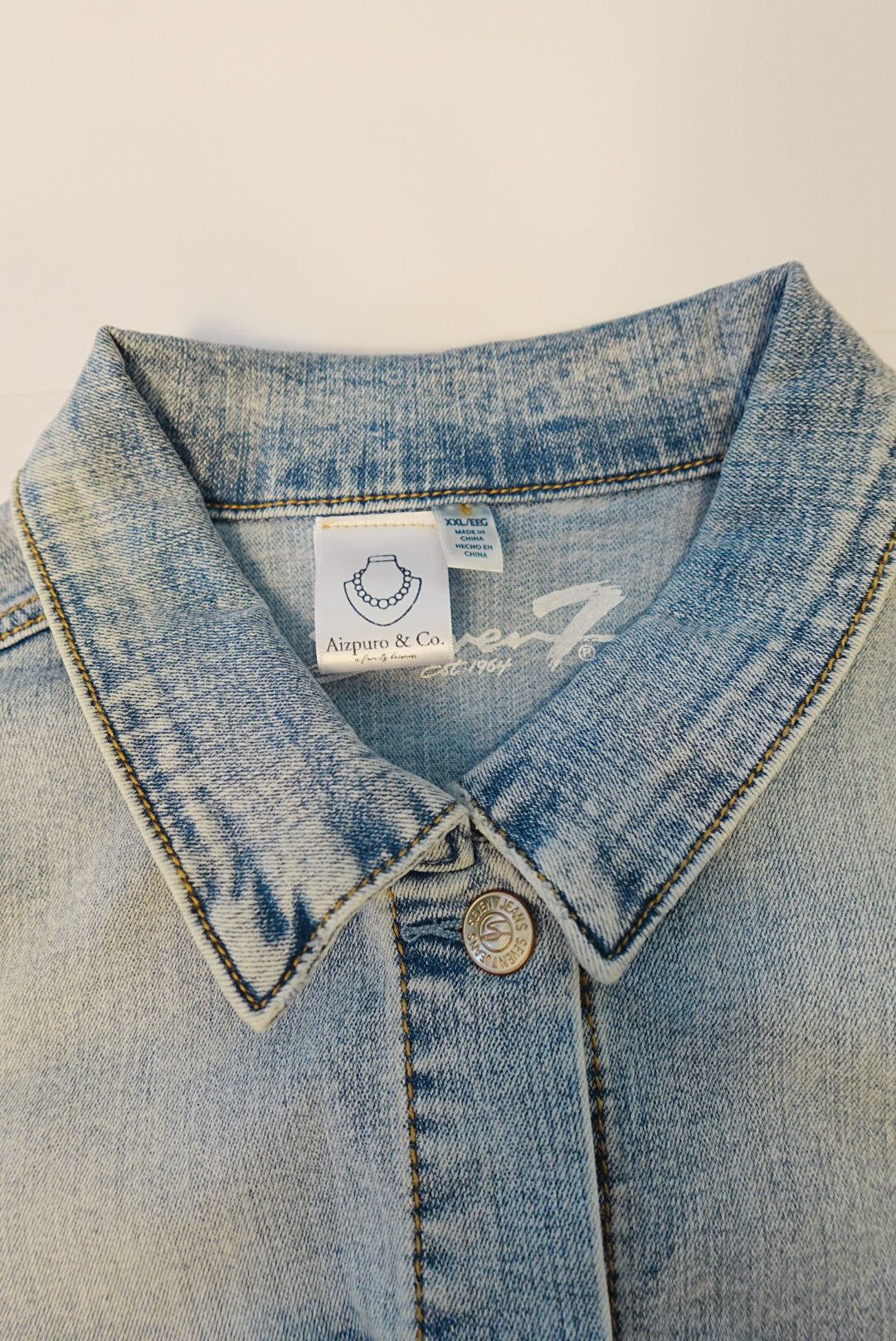 FRIDA KHALO DENIM JACKET MARIPOSA MONARCA