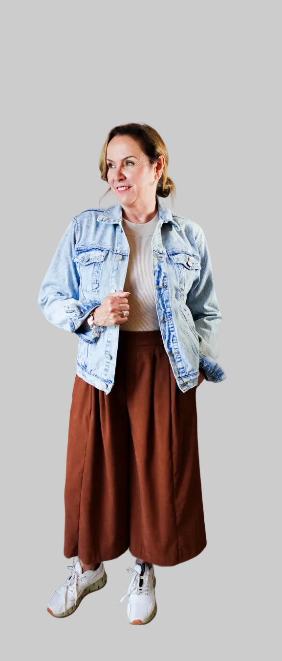PINK HAIR DENIM JACKET
