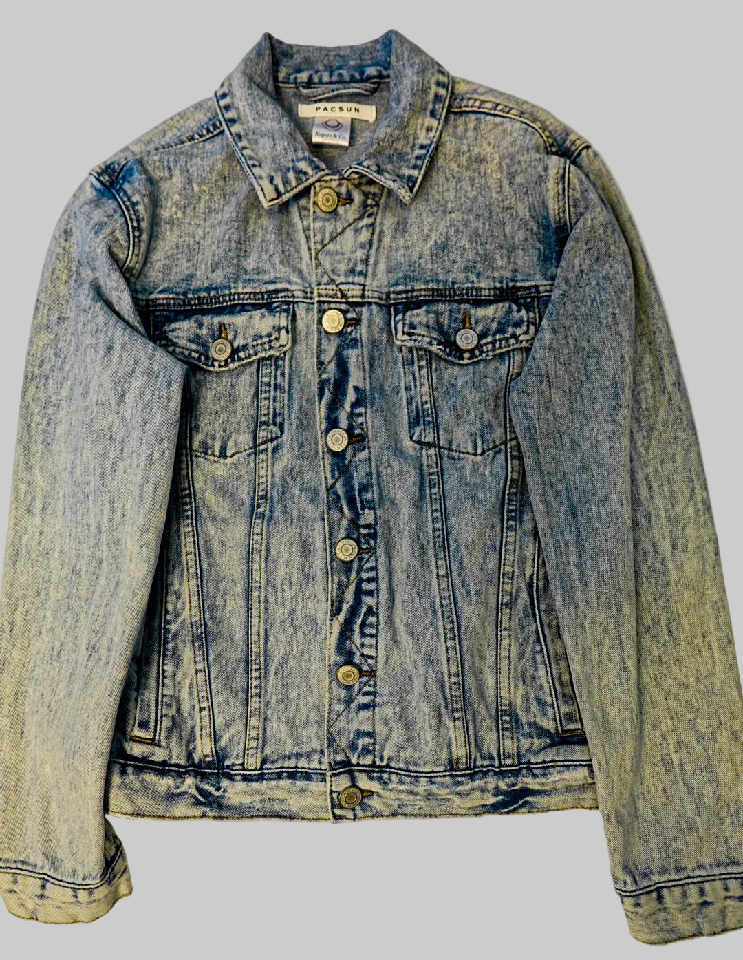 PINK HAIR DENIM JACKET