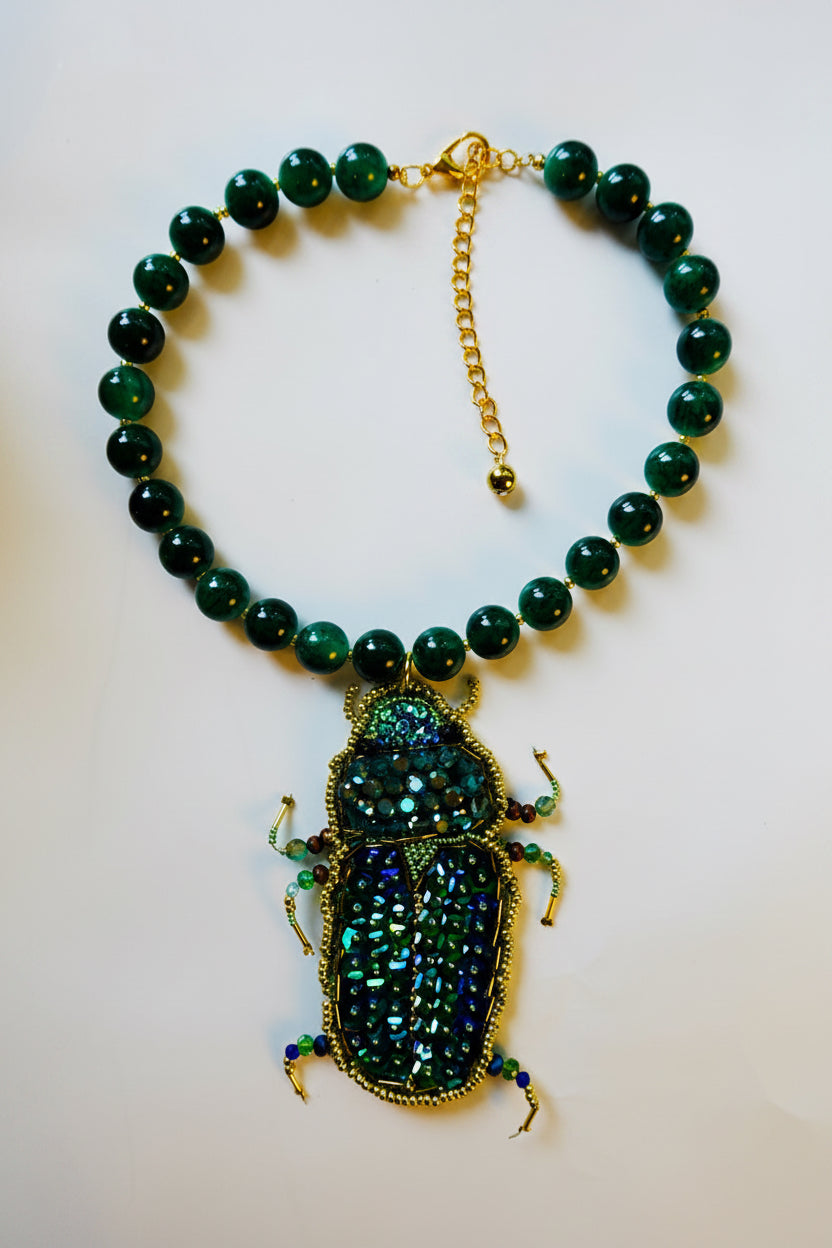 ESCARABAJO MAYATE NECKLACE